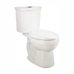 American Standard H2Option 2-Piece 0.92/1.28 GPF Dual Flush Elongated Toilet With Liner In White, Seat Not Included