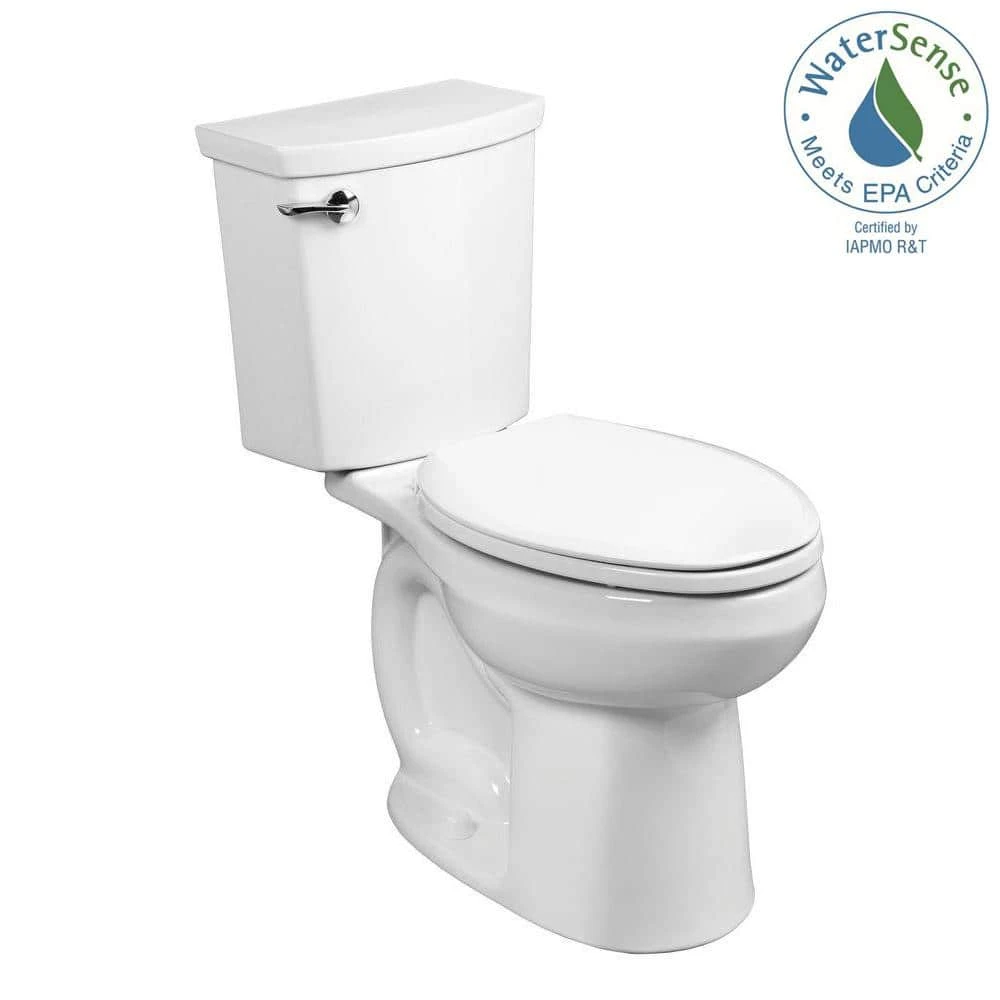 American Standard H2Optimum 2-piece 1.1 GPF Single Flush Elongated Toilet In White, Seat Not Included 3 American Standard H2Optimum 2-piece 1.1 GPF Single Flush Elongated Toilet In White, Seat Not Included - Image 3