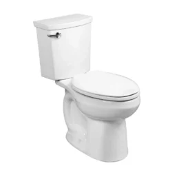 American Standard H2Optimum 2-piece 1.1 GPF Single Flush Elongated Toilet In White, Seat Not Included