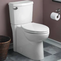 American Standard Cadet 3-Flo Wise 2-Piece 1.28 GPF Single Flush Elongated Toilet In White -The Home Depot white american standard two piece toilets 2989 101 020 77 1000