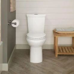 American Standard Cadet 3 2-Piece 1.0/1.6 GPF Dual Flush Elongated Toilet In White -The Home Depot white american standard two piece toilets 3380 216st 020 1f 1000