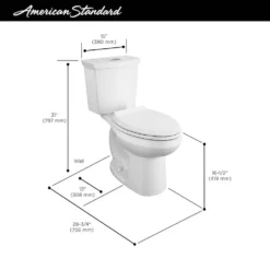 American Standard Cadet 3 2-Piece 1.0/1.6 GPF Dual Flush Elongated Toilet In White -The Home Depot white american standard two piece toilets 3380 216st 020 a0 1000