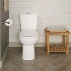 American Standard Cadet 3 Tall Height 2-Piece 1.0/1.6 GPF Dual Flush Round Toilet In White -The Home Depot white american standard two piece toilets 3380ba216st 020 77 1000