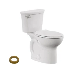 American Standard Cadet PRO 2-Piece 1.28 GPF Single Flush Elongated Chair Height Toilet In White