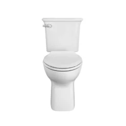 American Standard Cadet Ovation Height 2-Piece 1.28 GPF High Efficiency Single Flush Elongated Toilet In White -The Home Depot white american standard two piece toilets 760aa101 020 4f 1000