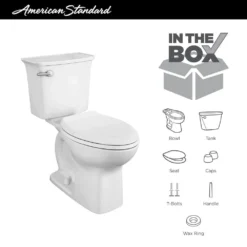 American Standard Cadet Ovation Height 2-Piece 1.28 GPF High Efficiency Single Flush Elongated Toilet In White -The Home Depot white american standard two piece toilets 760aa101 020 66 1000