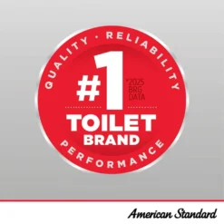 American Standard Reliant Two-Piece 1.28 GPF Single Flush Elongated Standard Height Toilet With Slow-Close Seat In White -The Home Depot white american standard two piece toilets 773ca101 020 4f 1000