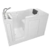 American Standard Gelcoat Premium Series 48 In. X 28 In. Left Hand Drain Walk-in Soaking Bathtub In White