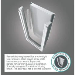 American Standard Gelcoat Premium Series 48 In. X 28 In. Left Hand Drain Walk-in Soaking Bathtub In White -The Home Depot white american standard walk in tubs 2848 109 slw fa 1000