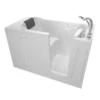 American Standard Acrylic Luxury Series 60 In. X 30 In. Right Hand Drain Walk-in Soaking Bathtub In White