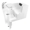 American Standard Gelcoat Premium Series 32 In. X 52 In. Left Hand Drain Soaking Bathtub In White