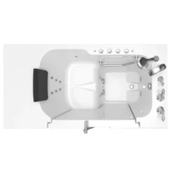 American Standard Gelcoat Premium Series 32 In. X 52 In. Right Hand Drain Soaking Bathtub In White -The Home Depot white american standard walk in tubs 3252od 109 crw pc e1 1000