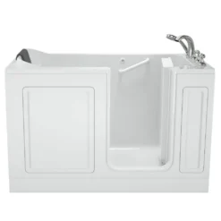 American Standard Acrylic Luxury Series 60 In. X 32 In. Right Hand Drain Walk-in Soaking Bathtub In White -The Home Depot white american standard walk in tubs 3260 219 srw 40 1000