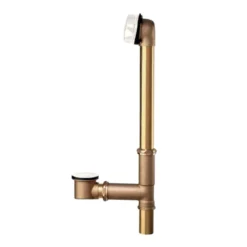 American Standard Brass Universal Bath Drain In White